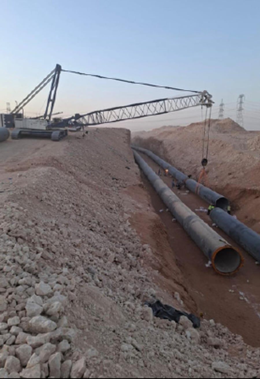 أعمال أنابيب 8 / Pipeline work 8